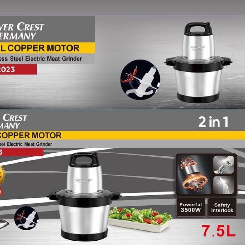 خردکن سیلور کرست 7.5لیتری