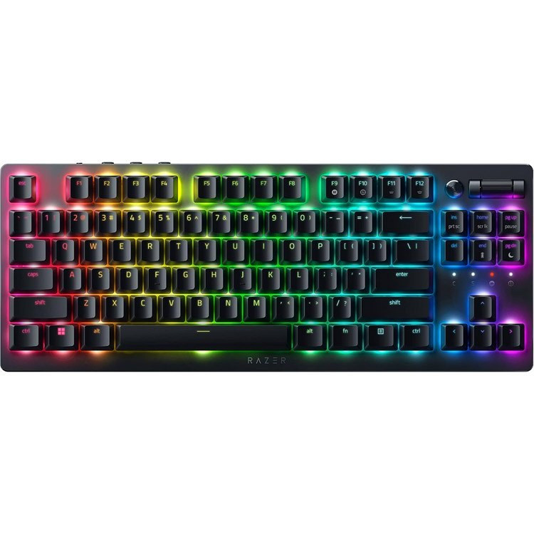 کیبورد مخصوص بازی ریزر مدل DeathStalker V2 Pro Tenkeyless Linear Switch - کالاوما