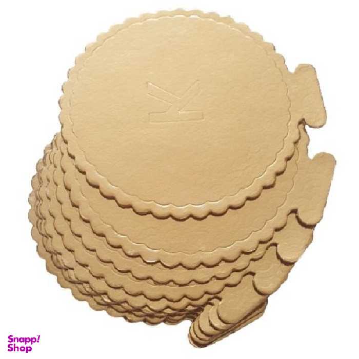 زیره کیک طلایی مدل p103 بسته 20 عددی