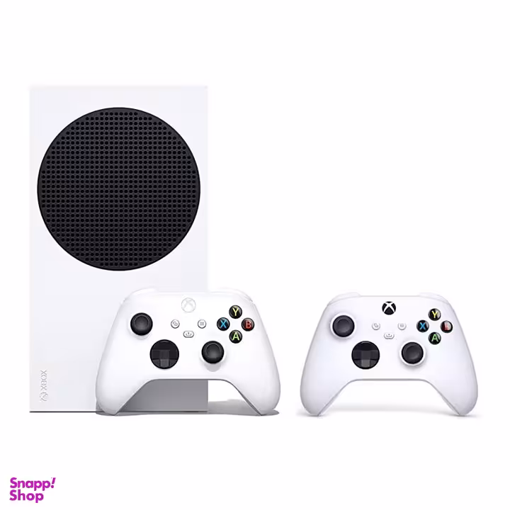 کنسول بازی مایکروسافت مدل Xbox Series S ظرفیت 500 گیگابایت به همراه دسته اضافی
