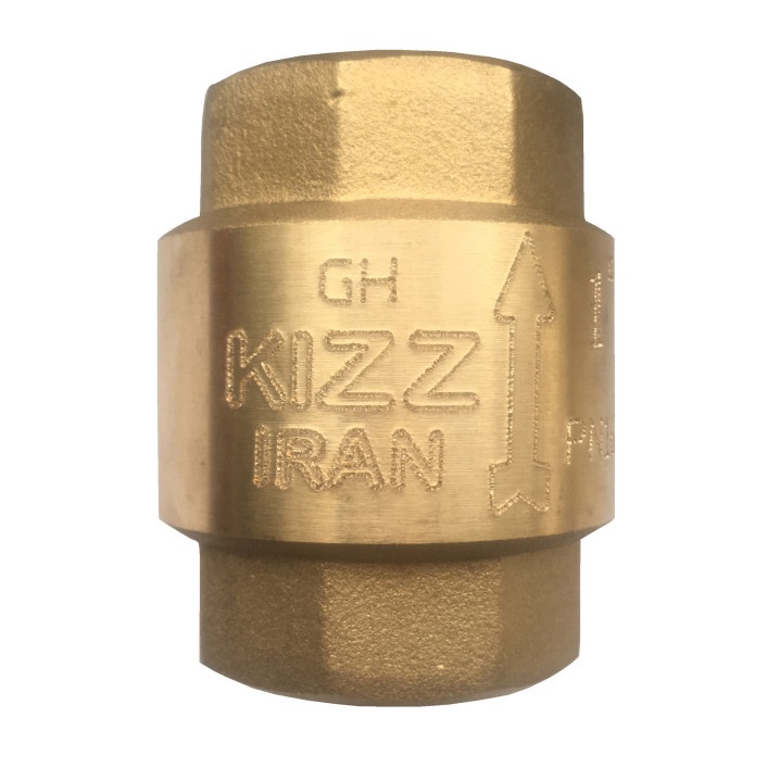 شیر خودکار یکطرفه فنری سایز 2 کیز ایران (kizz iran) (شیر یکطرفه)