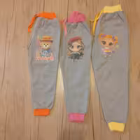 شلوار بچه گانه خانگی در 3 سایز هم پسرانه هم دخترانه 