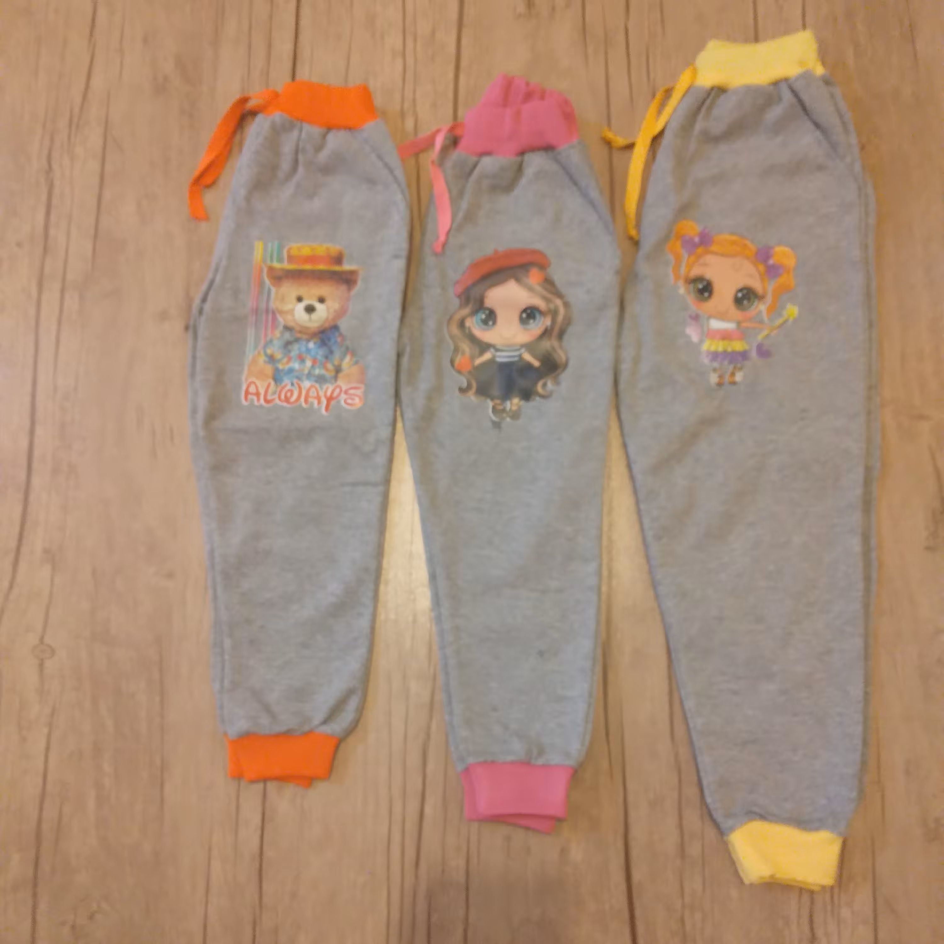 شلوار بچه گانه خانگی در 3 سایز هم پسرانه هم دخترانه 