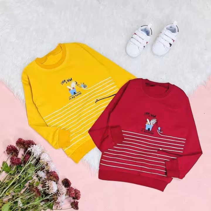 بلوز تک اسپورت دخترانه و پسرانه بهاره طرح حلزون