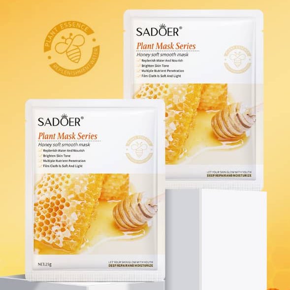 ماسک ورقه ای صورت عسل SADOER