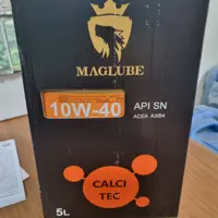 روغن موتور اسپیدی  5 لیتریMAGLUBE  10w40با کیفیت SN  فوق العاده عالی   
