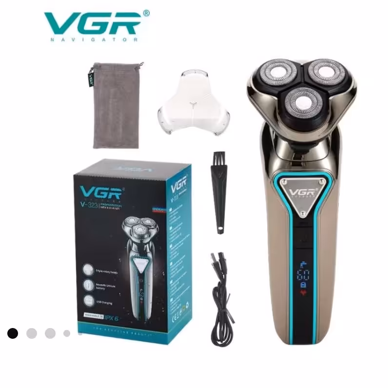 ماشین اصلاح موی صورت وی جی ار مدلV-323رنگ ابی رویال
2تا
قیمت 940