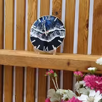 ساعت رزین  مشکی کلاسیک 