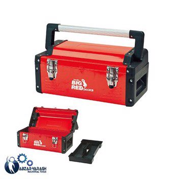 جعبه ابزار بدنه فلزی بیگ رد مدل TRJF-C3002 - ابزار یراق