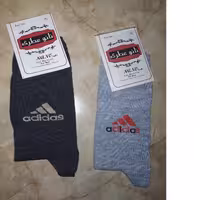جوراب  نانو طرح Adidas ( پک 2 عددی)
