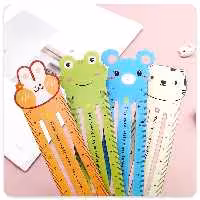 خط کش حیوانات کارتونی