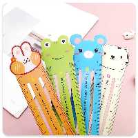 خط کش حیوانات کارتونی