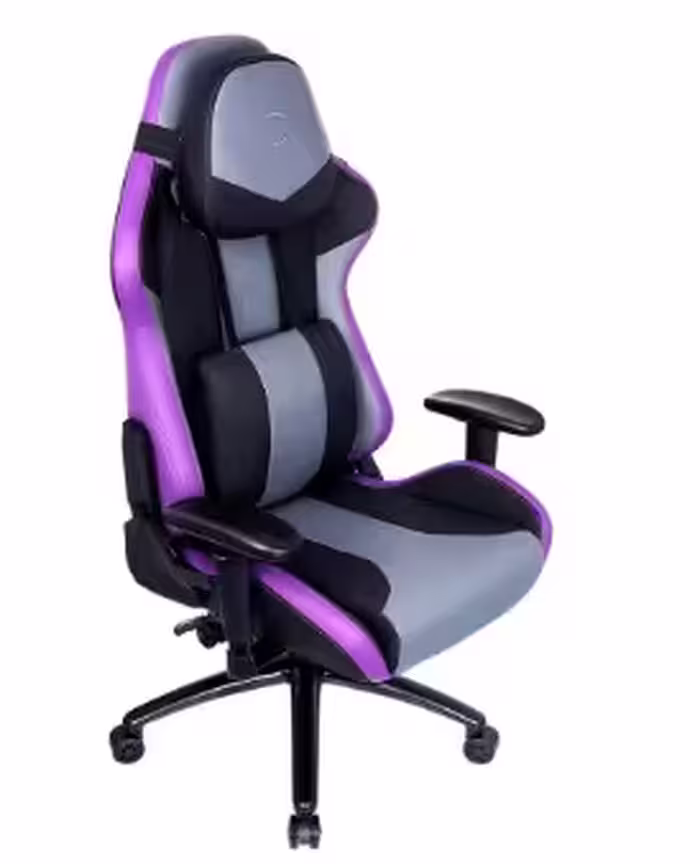 صندلی گیمینگ کولر مستر مدل CALIBER R3 Purple