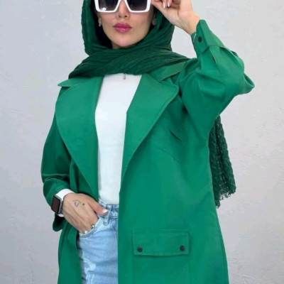 مانتو اسپرت زنانه داکرون مدل مانتو داکرون614