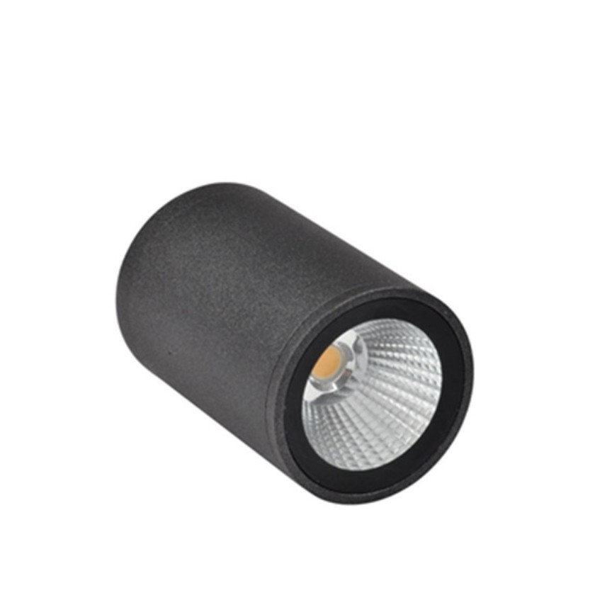 چراغ استوانه ای بدنه مشکی  10 وات cob