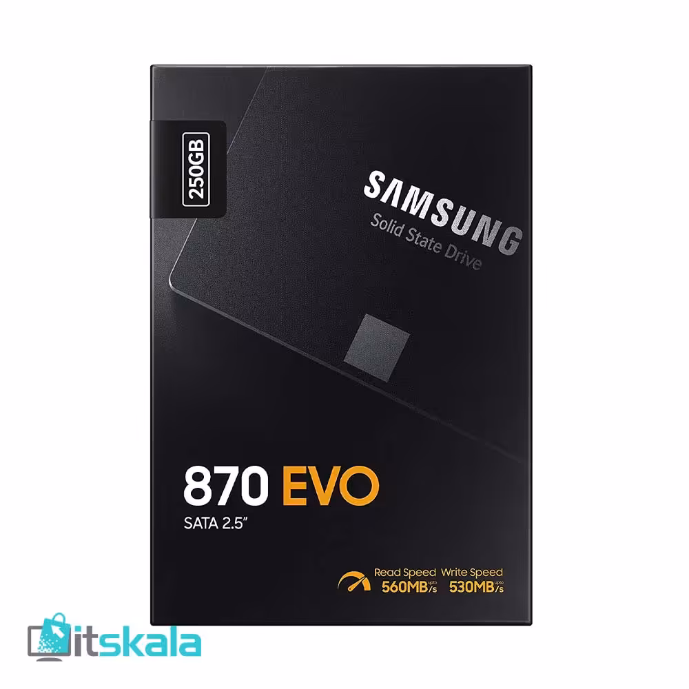 قیمت و خرید حافظه SSD سامسونگ مدل 870 EVO ظرفیت 250 گیگابایت | ITSKALA
