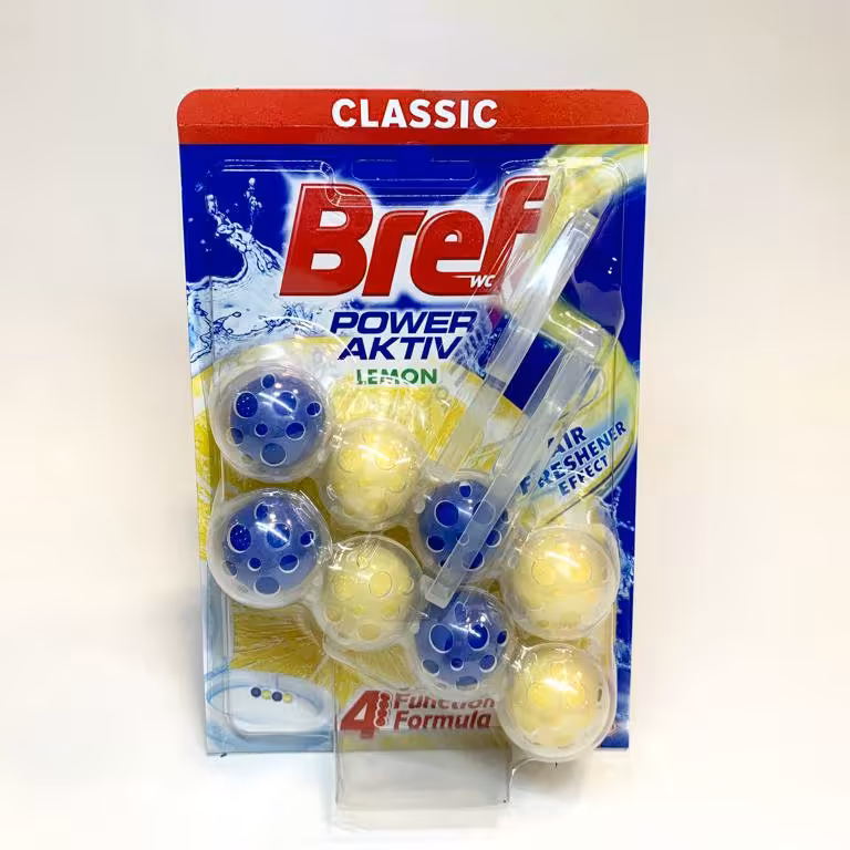 ضد عفونی کننده و خوشبو کننده توالت فرنگی برف Brefتوپی درسه رایحه مطبوع  8 عددی

