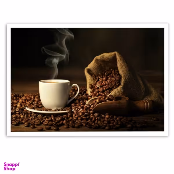 تابلو بکلیت طرح دانه قهوه مدل W-5302