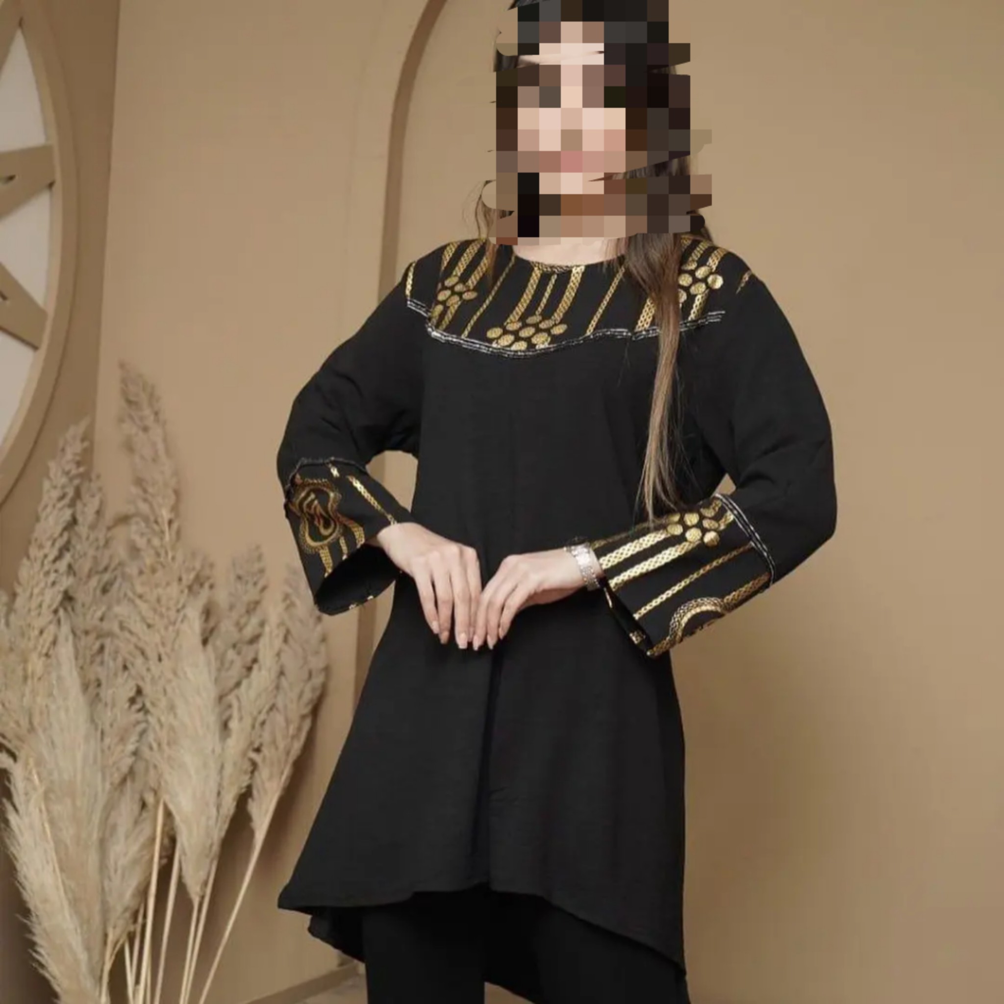 تونیک مانتویی ابروبادی زنانه