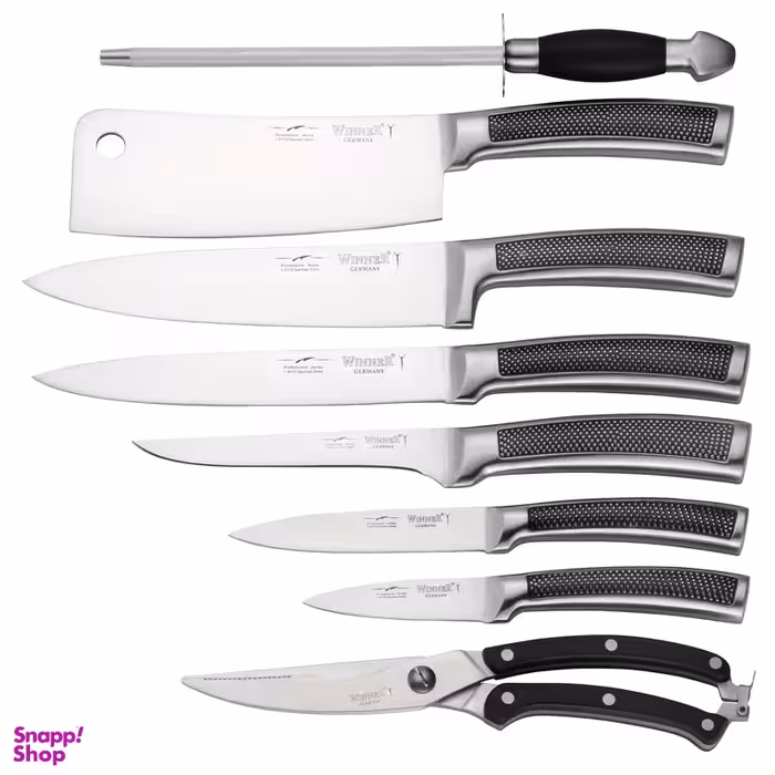 سرویس چاقو آشپزخانه 8 پارچه وینر مدل 01