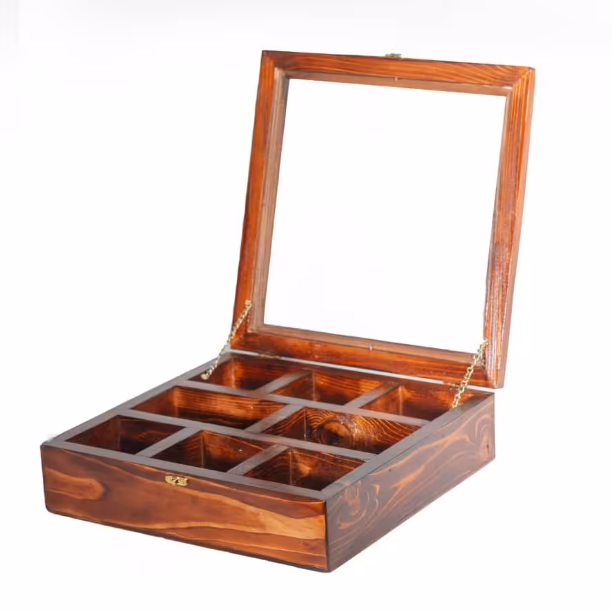 تیبگ چوبی، باکس تنقلات