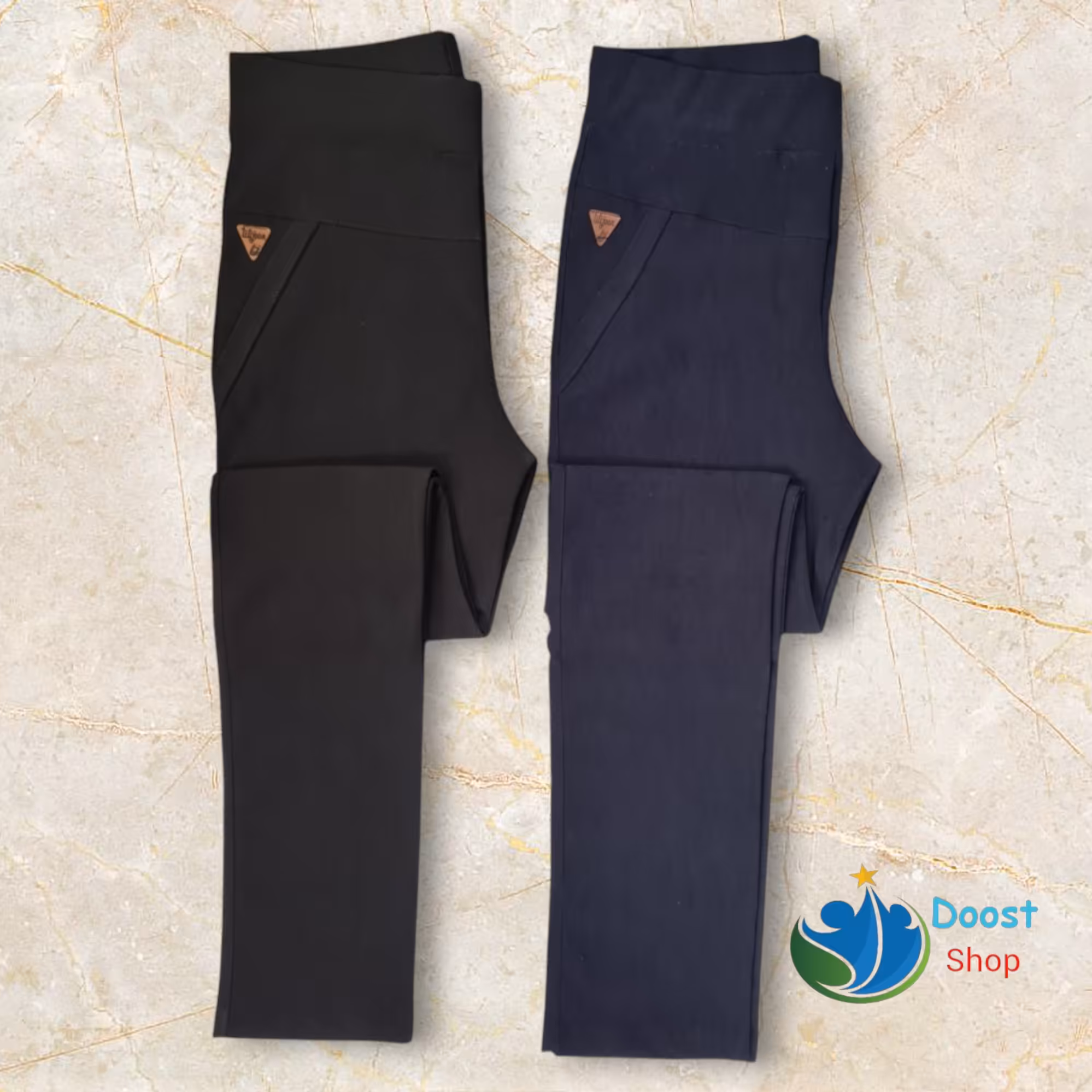 فروش عمده شلوار زنانه بنگال راسته مناسب اداری پک 12 تایی  قد 100 فاق 27