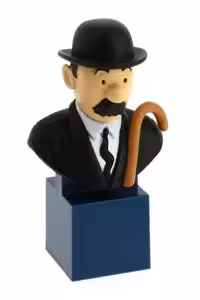 مجسمه فیگور تن تن bust pvc thomson 1