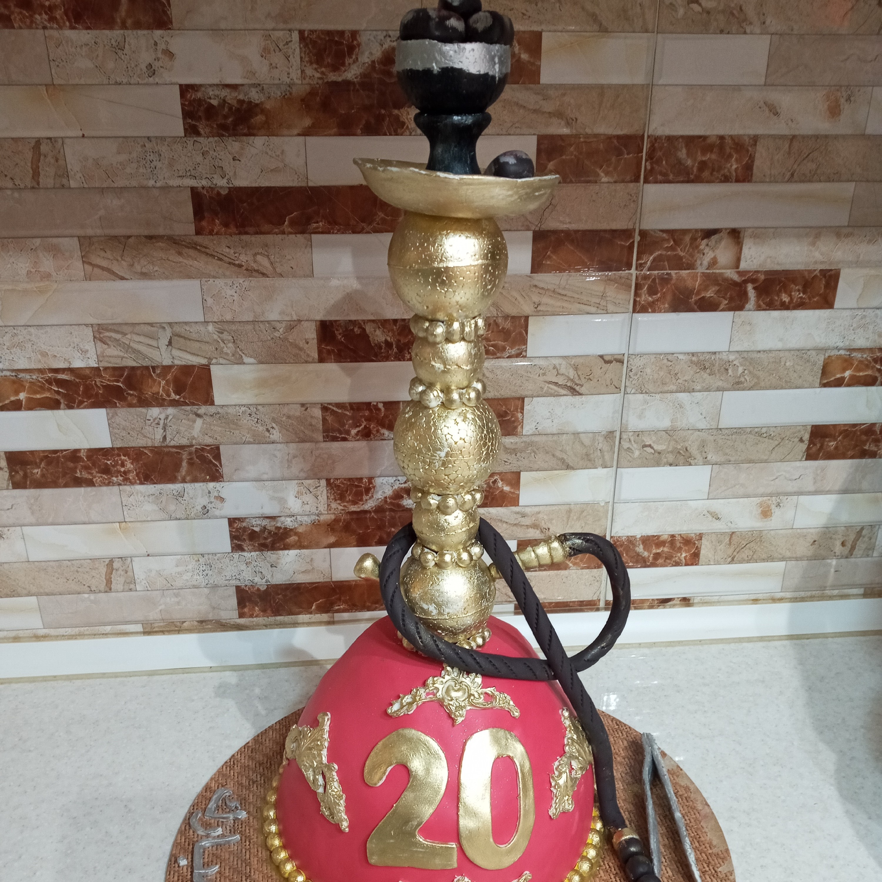 کیک قلیون(خانگی)