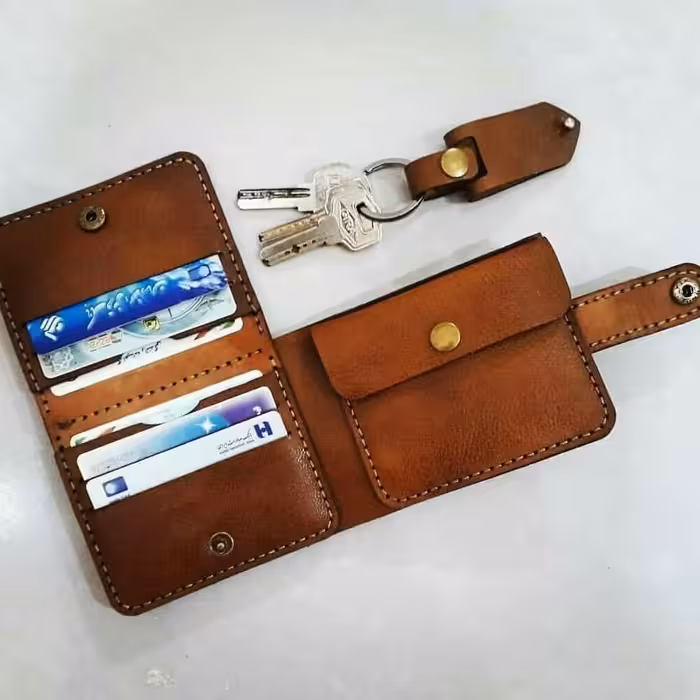 ست کیف جیبی مردانه و سر کلیدی