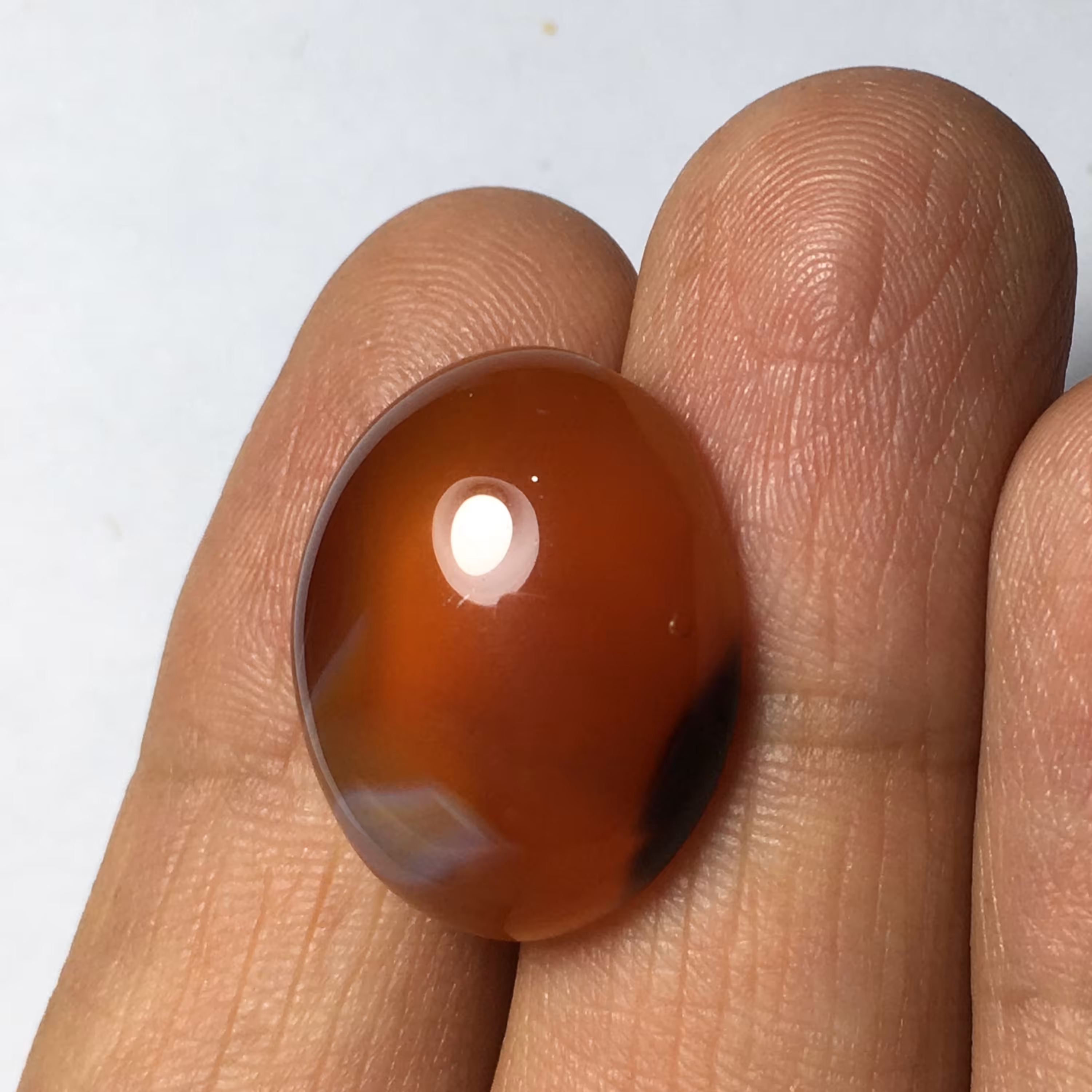 عقیق پرتقالی آبدار خراسان