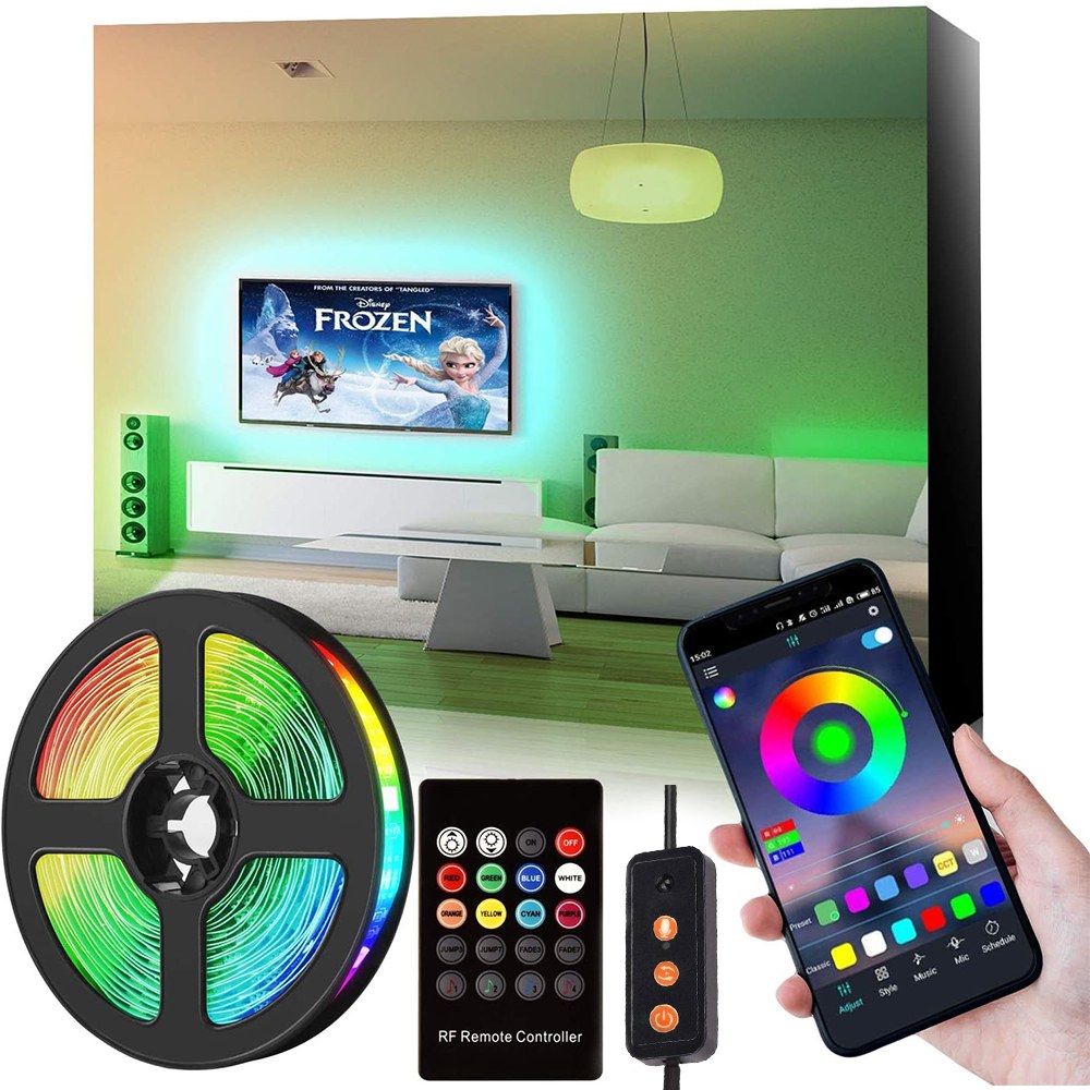 نوار نورپردازی مخصوص تلویزیون RGB