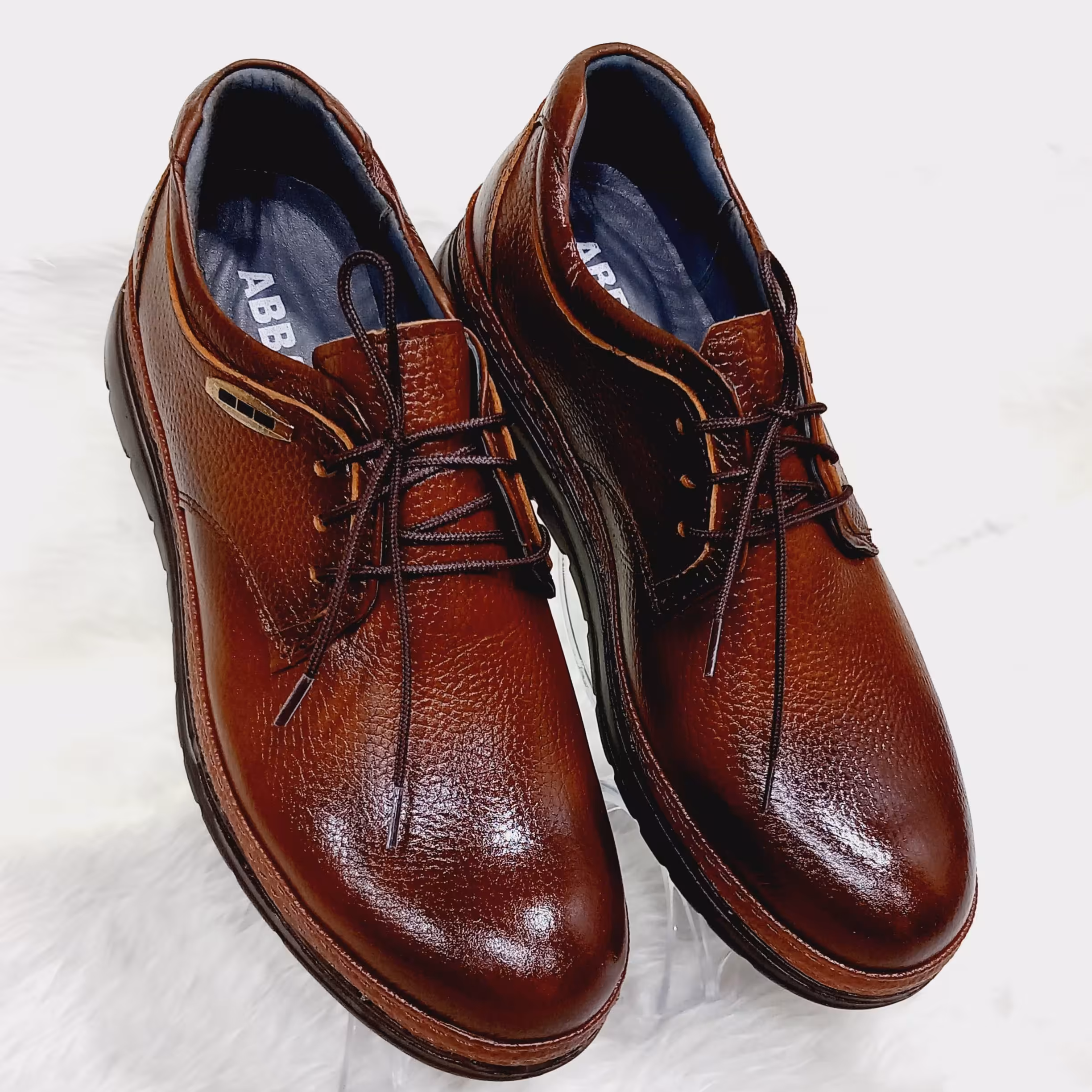 کفش چرم طبیعی مردانه کد 207