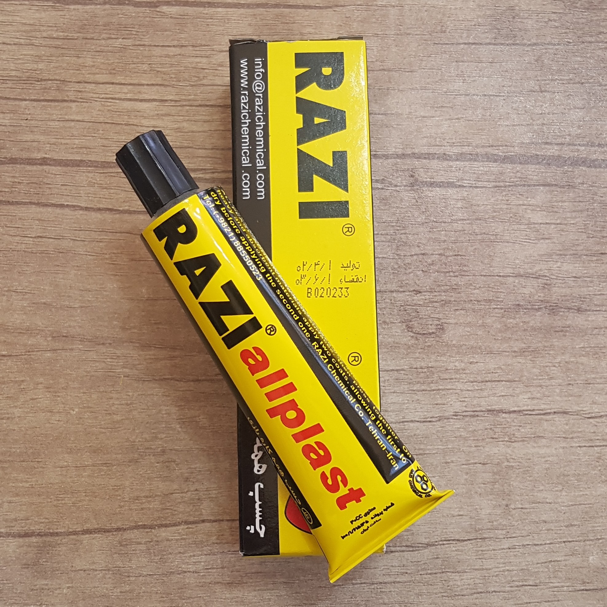 چسب 30 سی سی همه کاره برند رازی