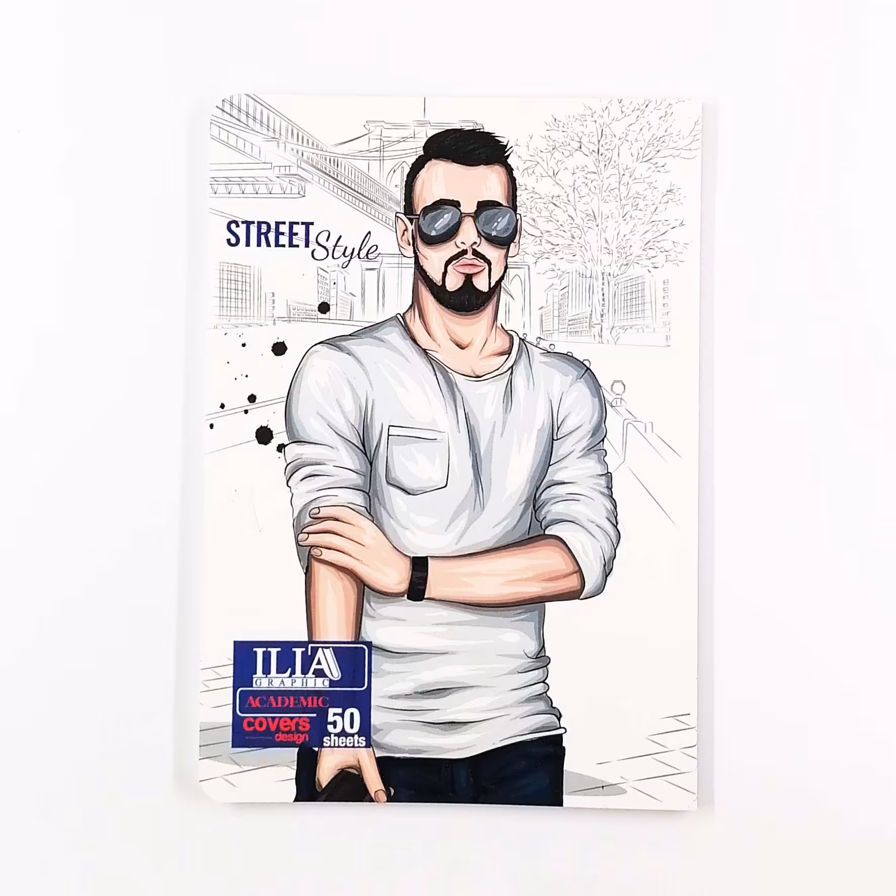 دفتر 50 برگ ایلیا 