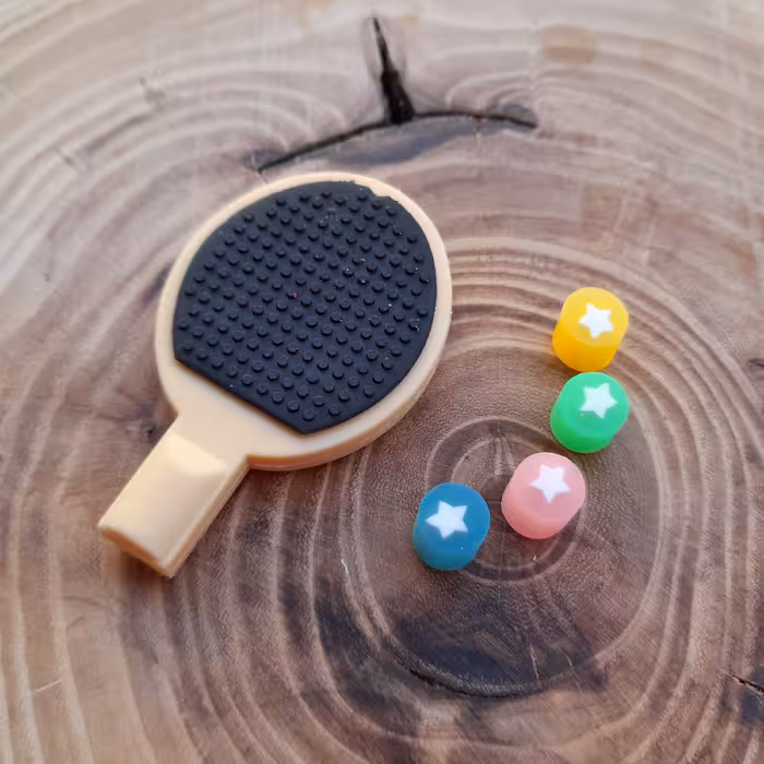 پاکن فانتزی تنیس به همراه 4 عدد توپ کوچک 