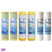 فیلتر دستگاه تصفیه آب آکوا پیورست مدل GOLDEN-RO 006 بسته 6 عددی