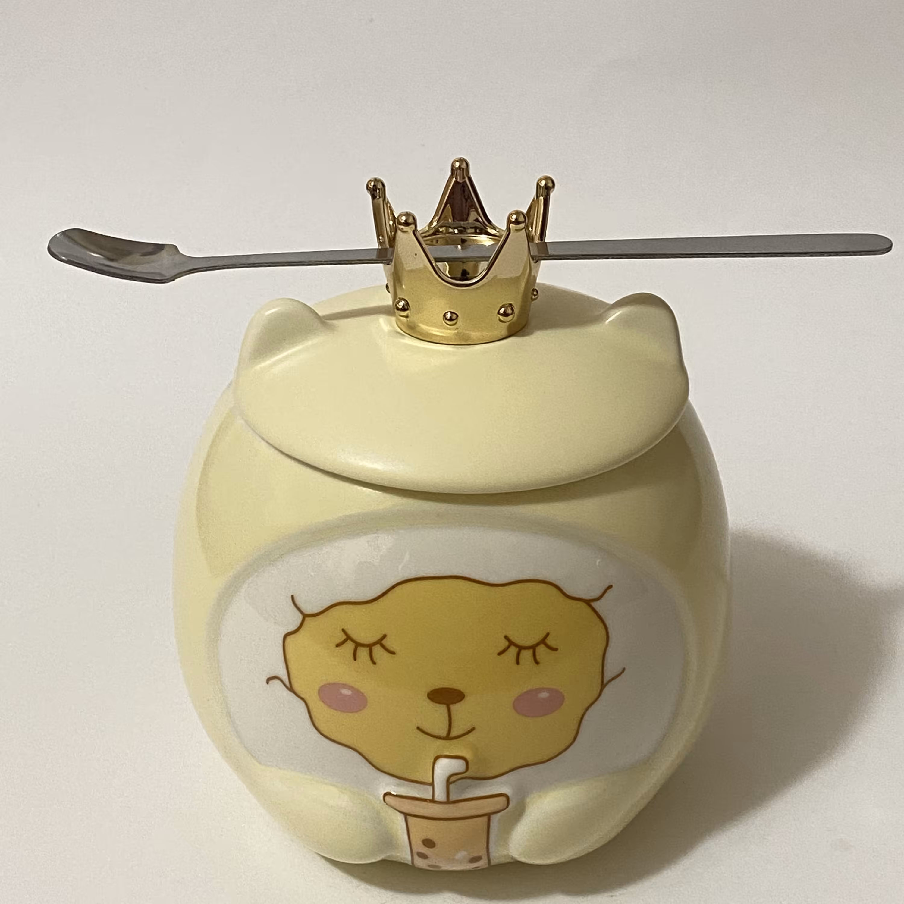 ماگ طرح عروسک زرد سایز متوسط