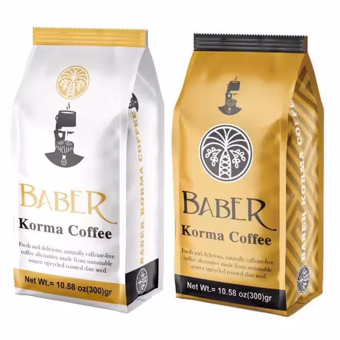 قهوه ی هسته ی خرما با بسته بندی دو عددی