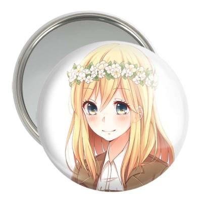 آینه جیبی خندالو مدل هیستوریا انیمه اتک آن تایتان Attack on Titan کد 18566