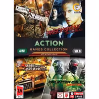 بازی کامپیوتر کالکشن بازیهای اکشن
Action Games Collection 4in1 Vol 6 PC 1DVD9 گر