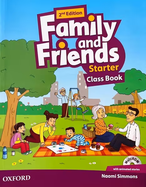 کتاب فامیلی اند فرندز استارتر Family and friends زبان ما