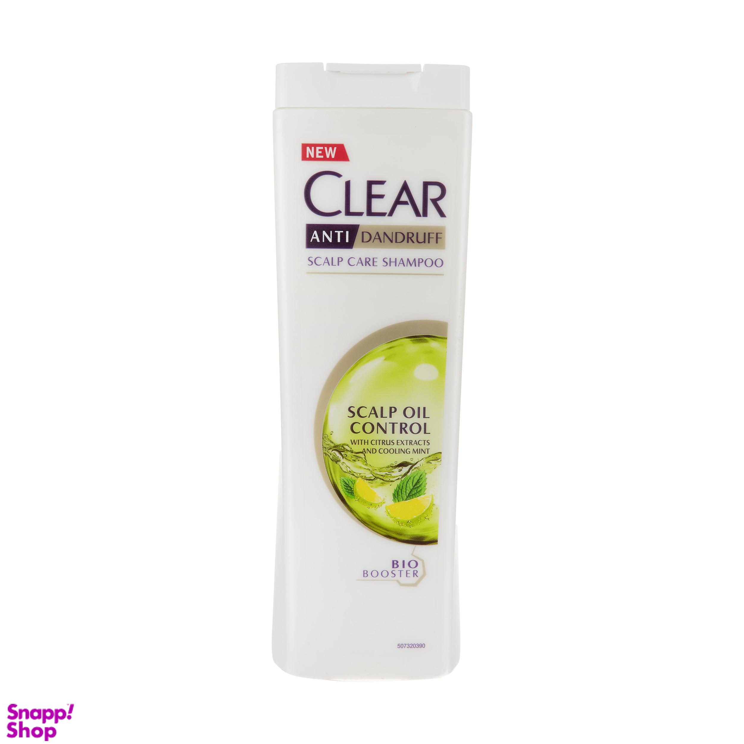 شامپو تقویت کننده مو بانوان کلییر (Clear) مدل Scalp Oil Control حجم 400 میلیلیتر
