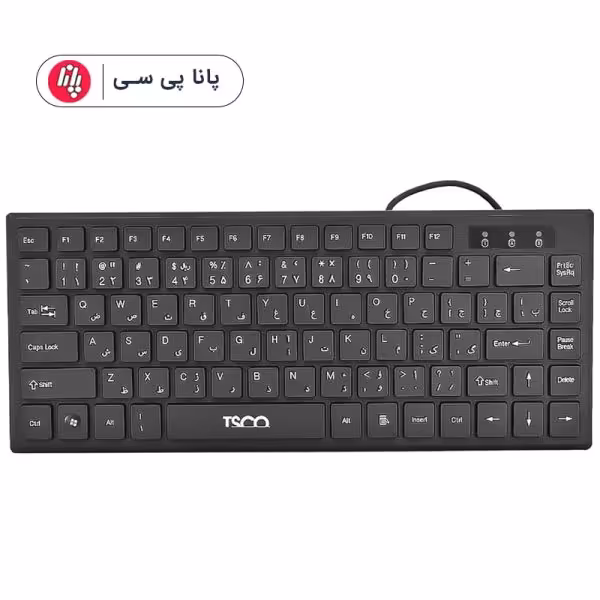 مینی کیبورد سیم دار TSCO TK8001