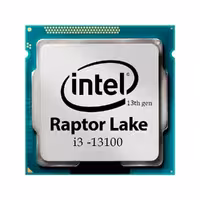 پردازنده اینتل Raptor Lake Refresh مدل i3-13100 بدون جعبه