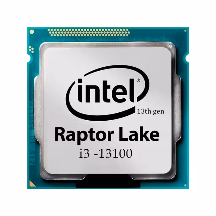 پردازنده اینتل Raptor Lake Refresh مدل i3-13100 بدون جعبه