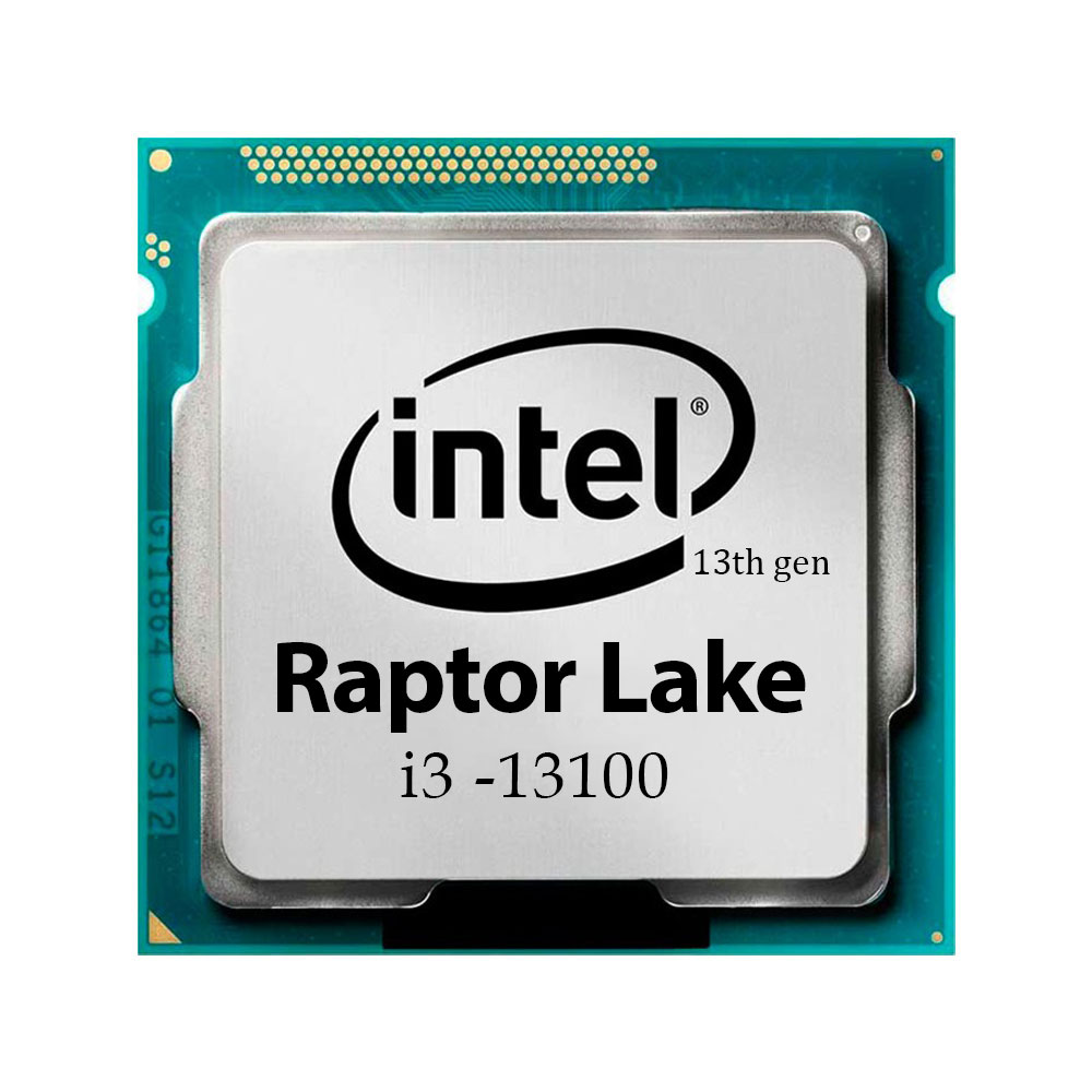 پردازنده اینتل Raptor Lake Refresh مدل i3-13100 بدون جعبه