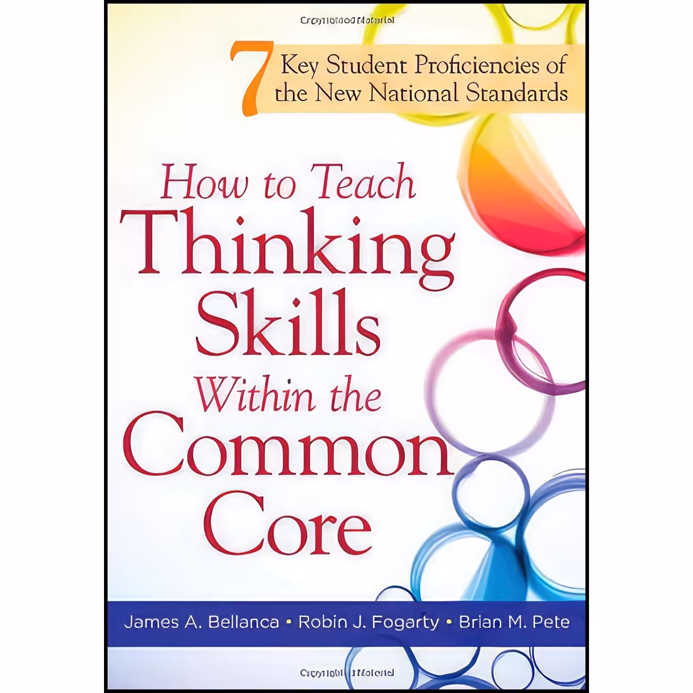 کتاب زبان اصلی How to Teach Thinking Skills Within the Common Core