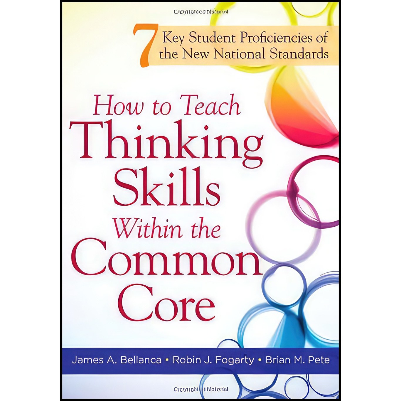 کتاب زبان اصلی How to Teach Thinking Skills Within the Common Core