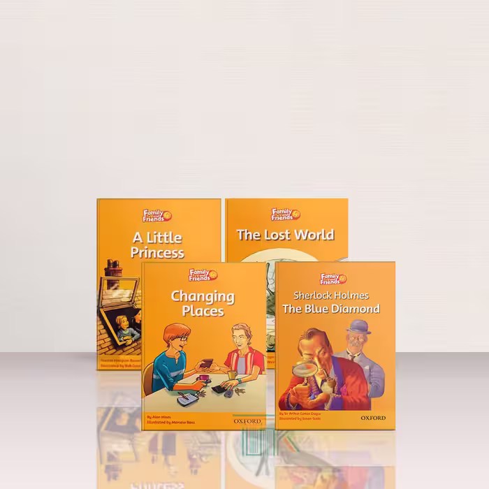 مجموعه کتاب داستان فمیلی اند فرندز 4 | Family and Friends Readers 4 Story Book | خرید کتاب زبان | خرید لوازم التحریر | چی کتاب | بالاترین تخفیف و ارسال رایگان