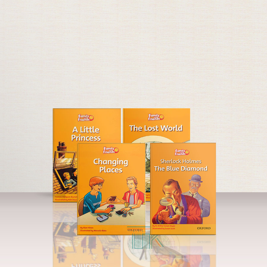 مجموعه کتاب داستان فمیلی اند فرندز 4 | Family and Friends Readers 4 Story Book | خرید کتاب زبان | خرید لوازم التحریر | چی کتاب | بالاترین تخفیف و ارسال رایگان